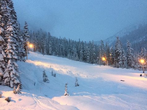 Students hit the slopes
