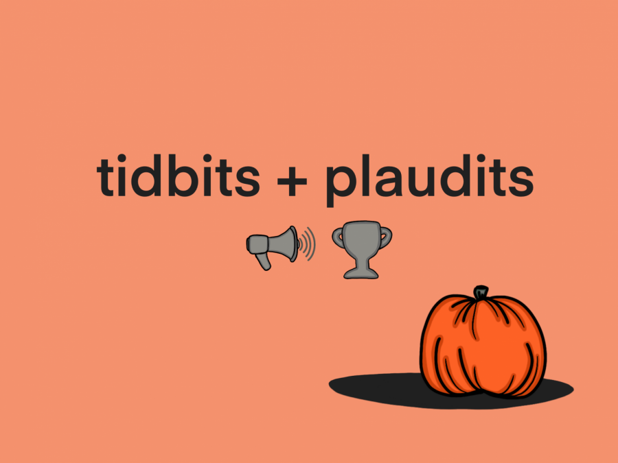 Tidbits and plaudits: October