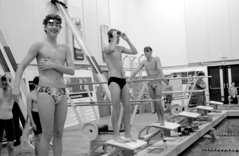 Boys swim and dive into new season