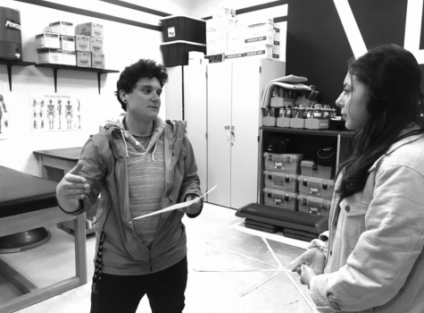 Students embrace athletic trainer