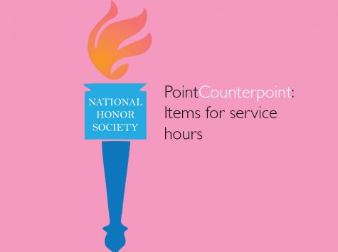 Point-counterpoint: Items for service hours