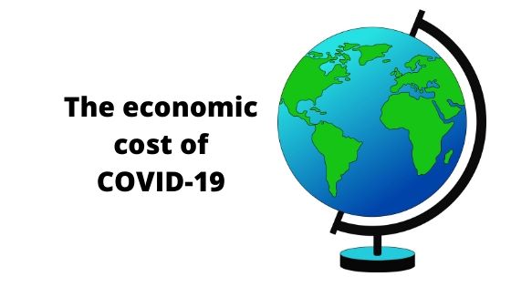 The economic cost of COVID-19. Art by Minita Layal 