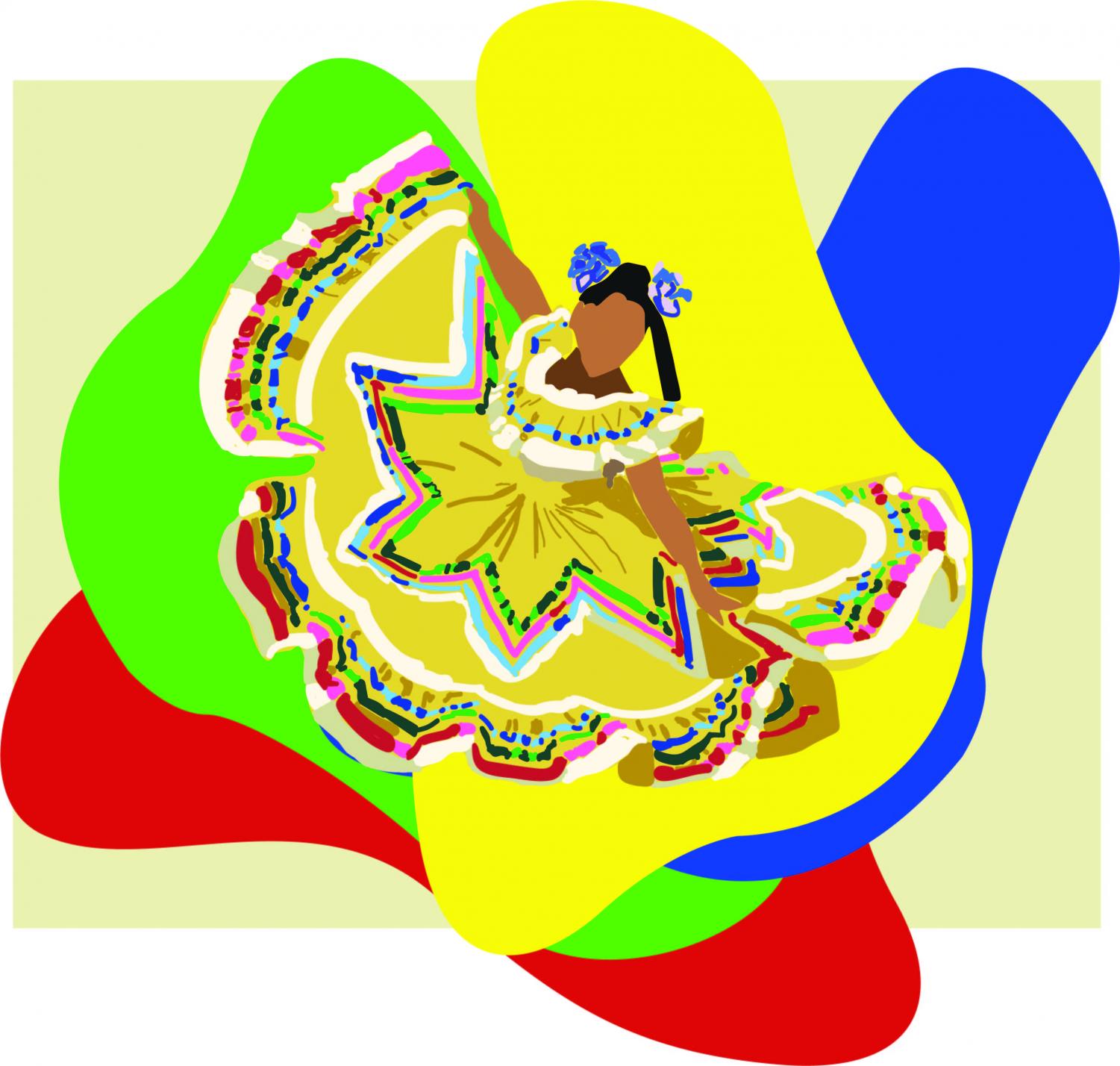 In+the+past%2C+Hispanic+culture+has+been+celebrated+with+lively+festivals.+Hispanic+Heritage+Month+%28Sept.+15+to+Oct.+15%29+welcomes+this+celebration+and+aids+in+the+embracing+of+culture+around+the+world.+Art+by+Rory+Knettles