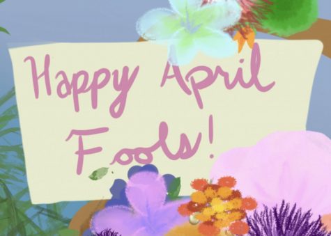 April Fools’ Day may be the first time Ive been glad to be in lock down. Aside from when everyone thought we were getting a two-week break without having to make it up. April 1st is the best day for no contact with anyone. Art by Cassidy Bixby.
