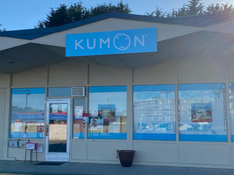 Kumon Math and Reading Center of Kenmore. The center’s address is 6524 NE 181st St Suite 10, Kenmore, WA 98028 and the director and instructor of Kumon math and reading is Xiaohui Xi. She is looking to hire a couple assistants to work part time. You can contact her at 206-390-8943. Photo By Ishika Kaushik