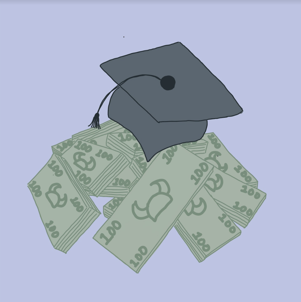The ever-growing cost of college tuition has many students worried for their future.