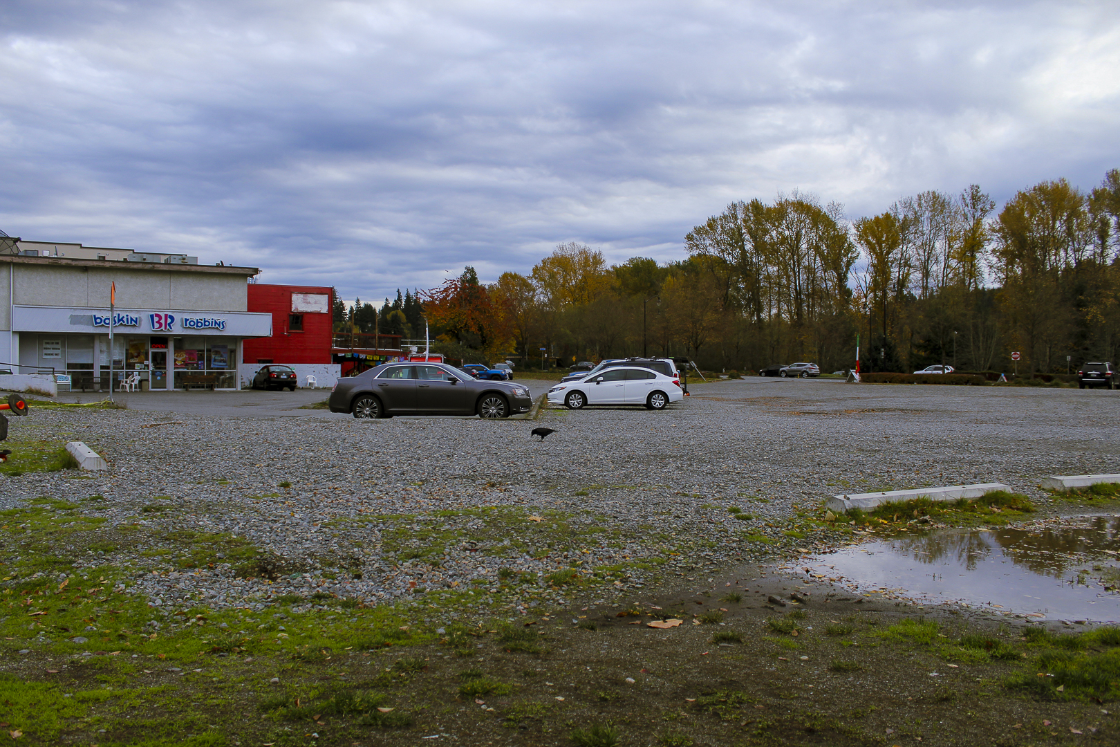 Lot EFG, currently a parking lot in front of Baskin Robbins in Bothell, will be redeveloped in the next several years.