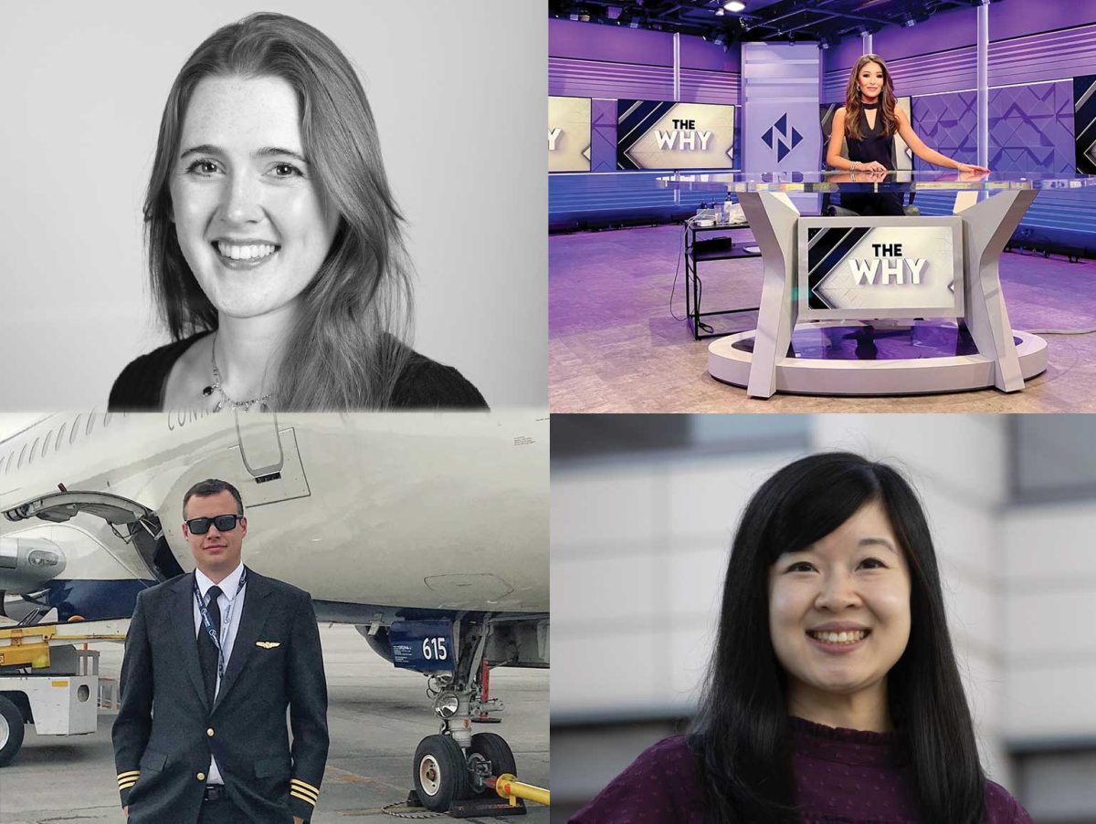 From working on films to flying planes: alumni update
