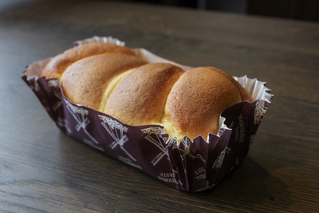 The bestselling brioche. The bakery had rows and rows of the brioche on its top shelf.