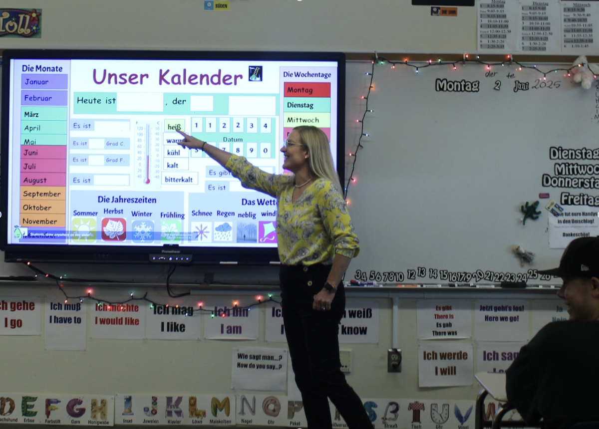Vince teaches her second period class in room 701, where the protest on May 13 took place. Her classes will be moved to the portables next year, alongside all other language classes.