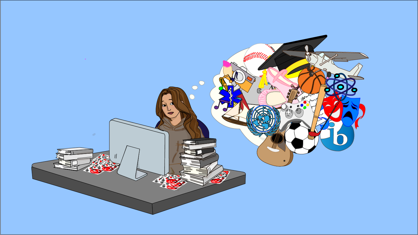 Students have a lot to think about, including schoolwork, college and passions.